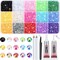 15000Pcs Flatback Craft Rhinestones with B-7000 Glue - Multicolor AB